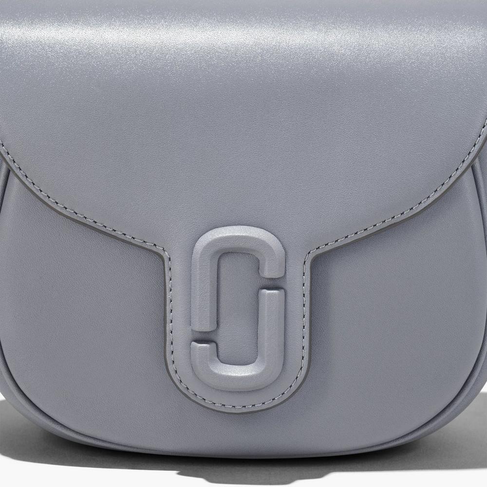 Alforjas Marc Jacobs J Marc Small Mujer Grises | 51289WOMA