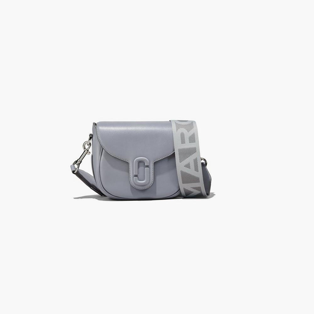 Alforjas Marc Jacobs J Marc Small Mujer Grises | 51289WOMA