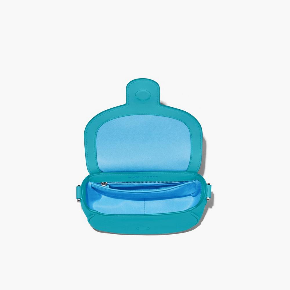 Alforjas Marc Jacobs J Marc Small Mujer Darkturquoise | 96250ZJFM
