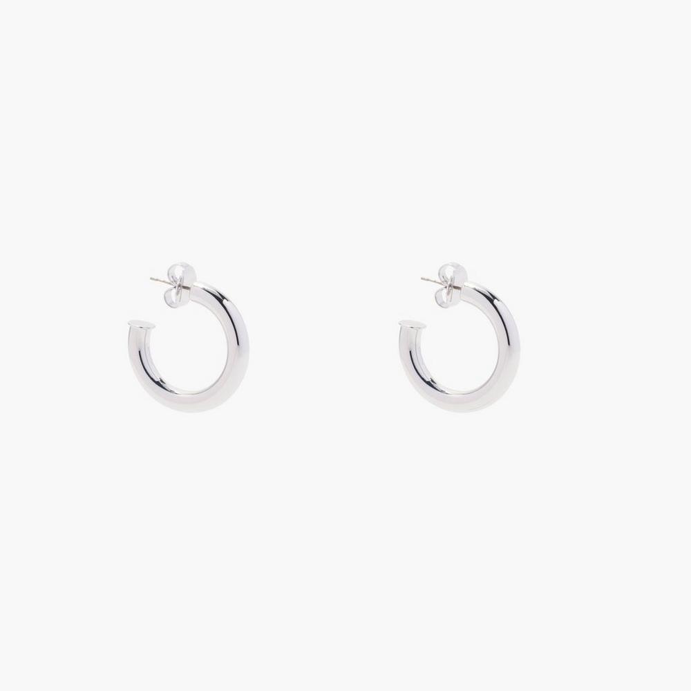 Aro Marc Jacobs Charmed Double Heart Mujer Plateados | 34568XUVM