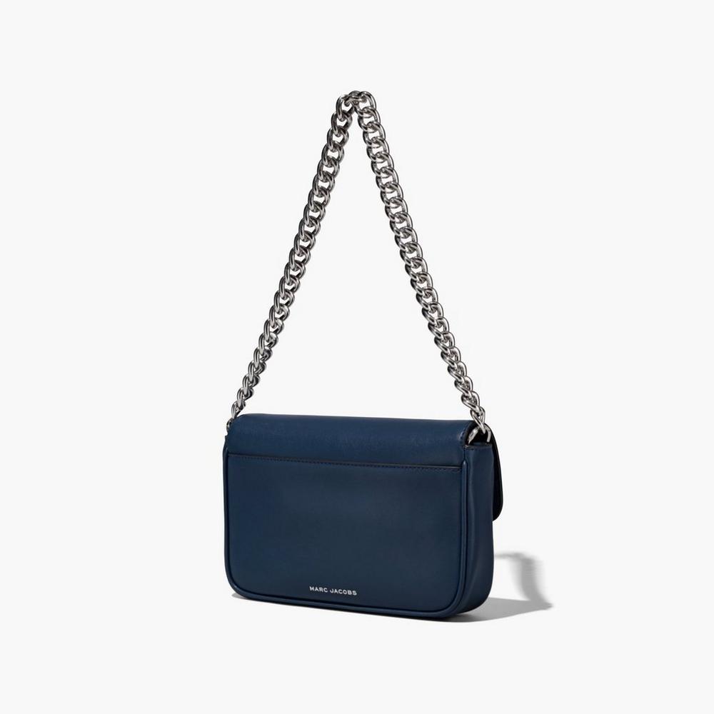 Bolsa De Hombro Marc Jacobs J Marc Soft Mujer Azules | 36728MVAI