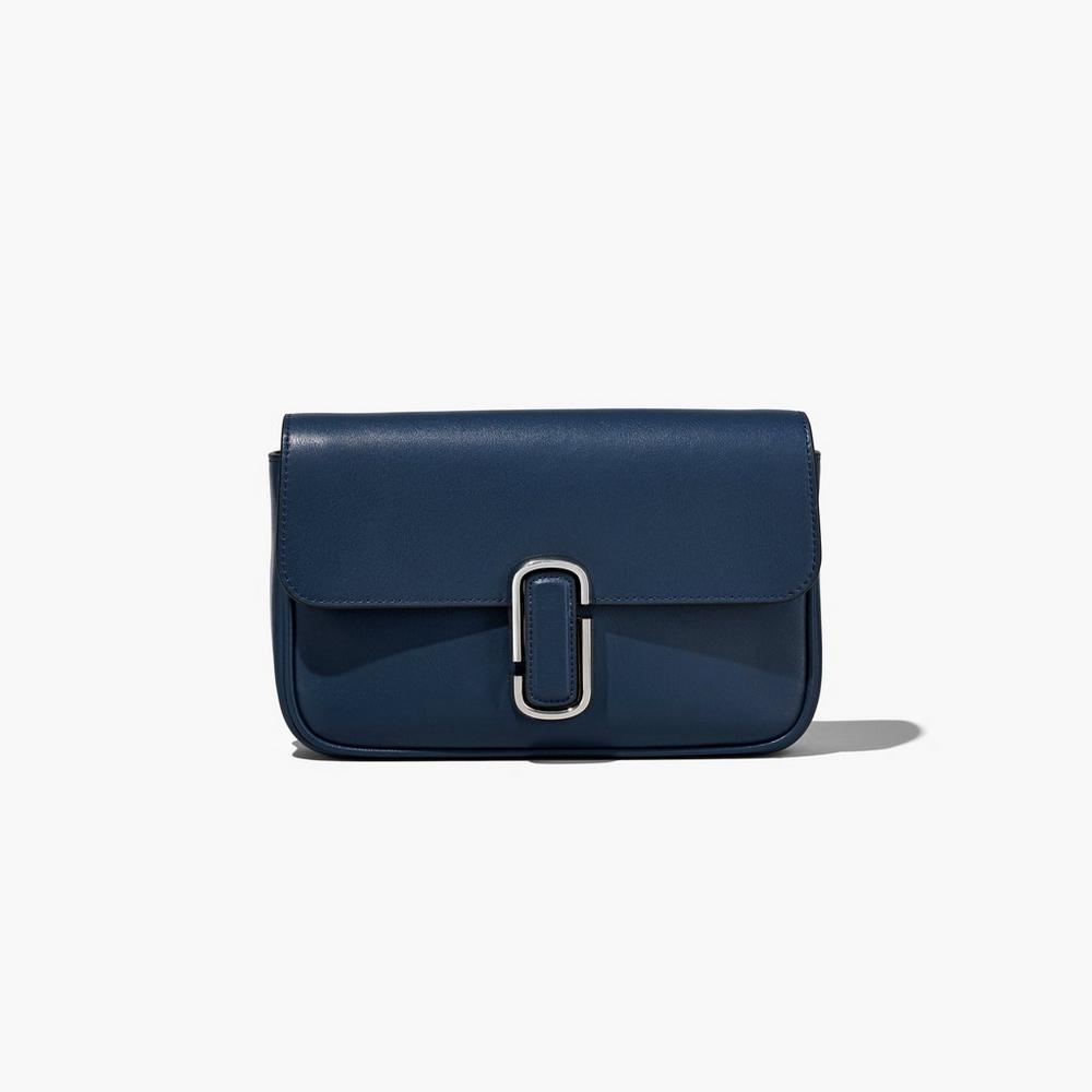 Bolsa De Hombro Marc Jacobs J Marc Soft Mujer Azules | 36728MVAI