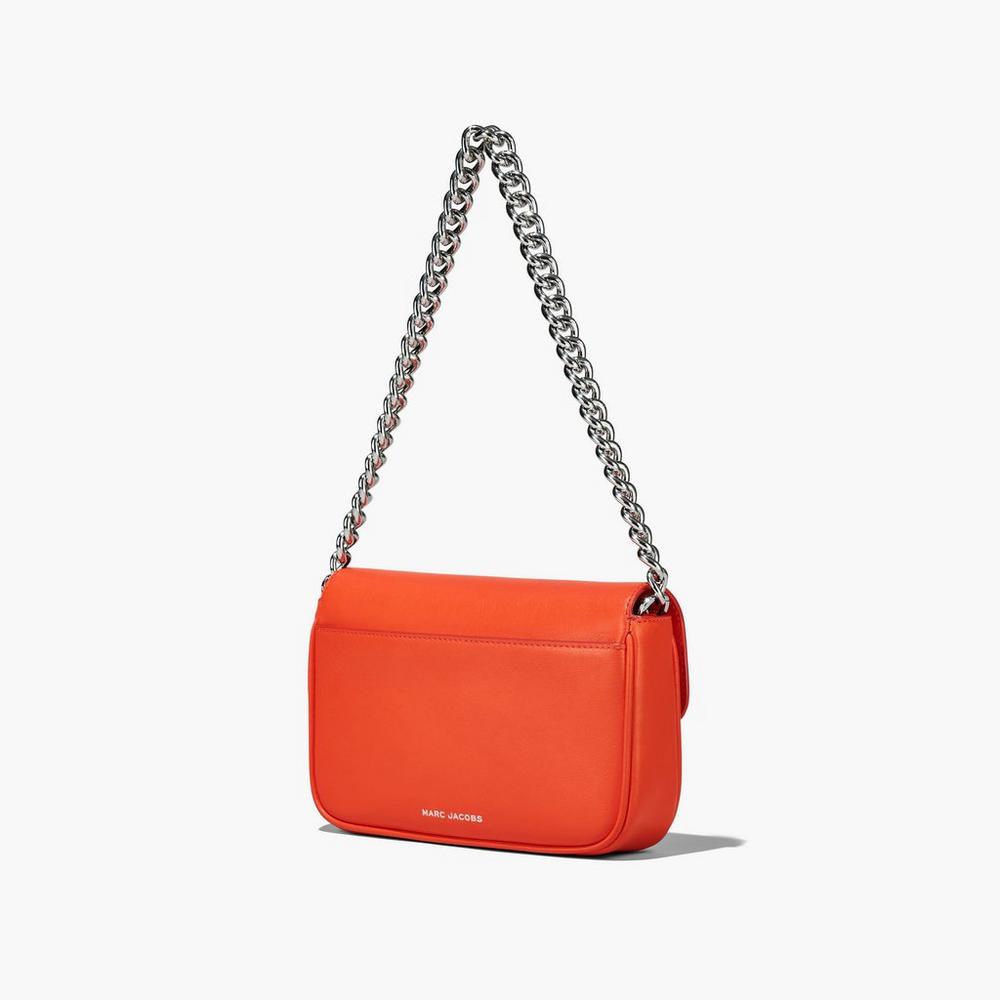 Bolsa De Hombro Marc Jacobs J Marc Soft Mujer Naranjas | 46230TEUF