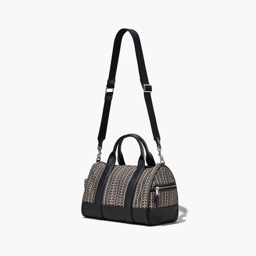 Bolsa Duffle Marc Jacobs Monogram Mujer Beige Multicolor | 25704FTWZ