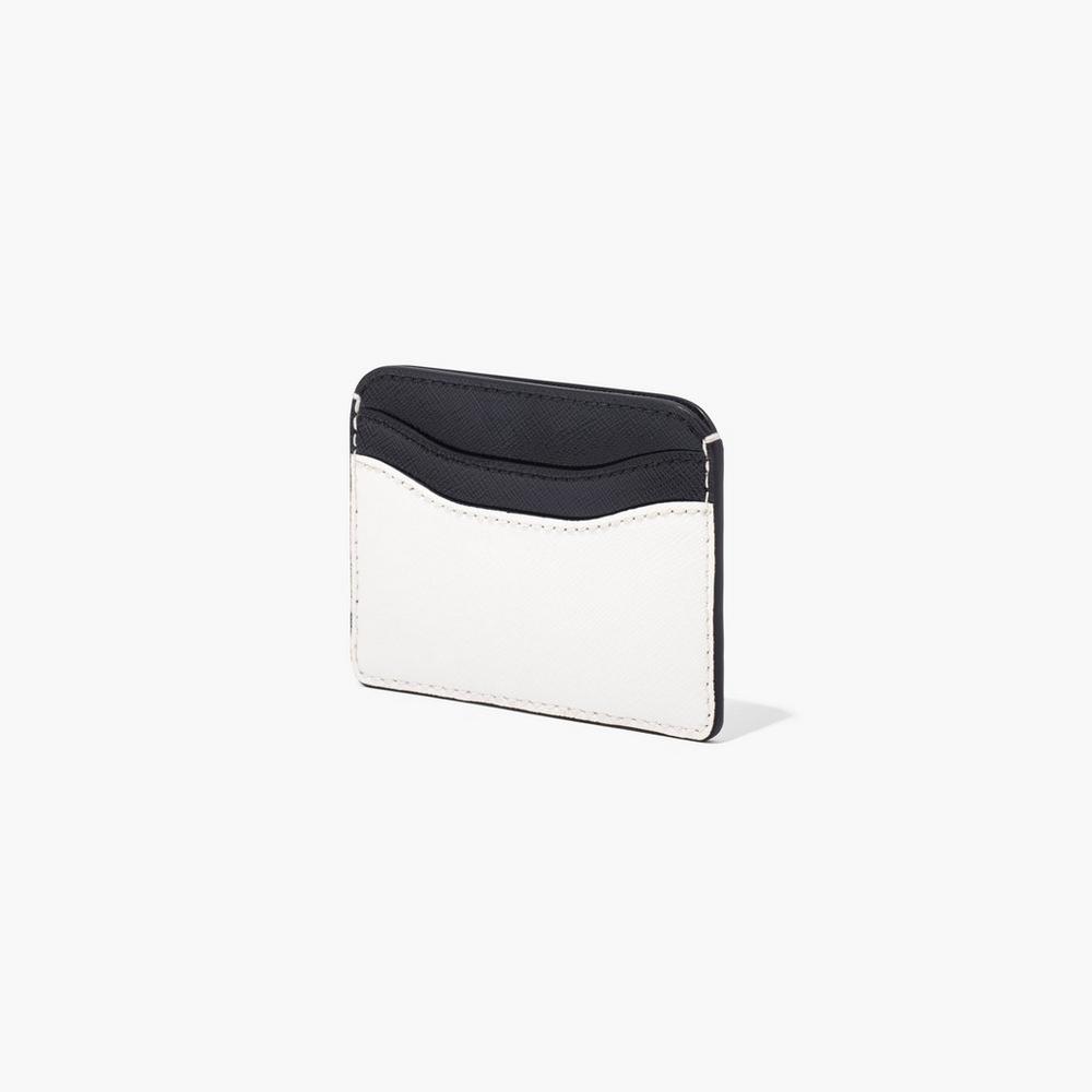 Bolsa Snapshot Marc Jacobs Card Case Mujer Negros Blancos | 15489RSIL