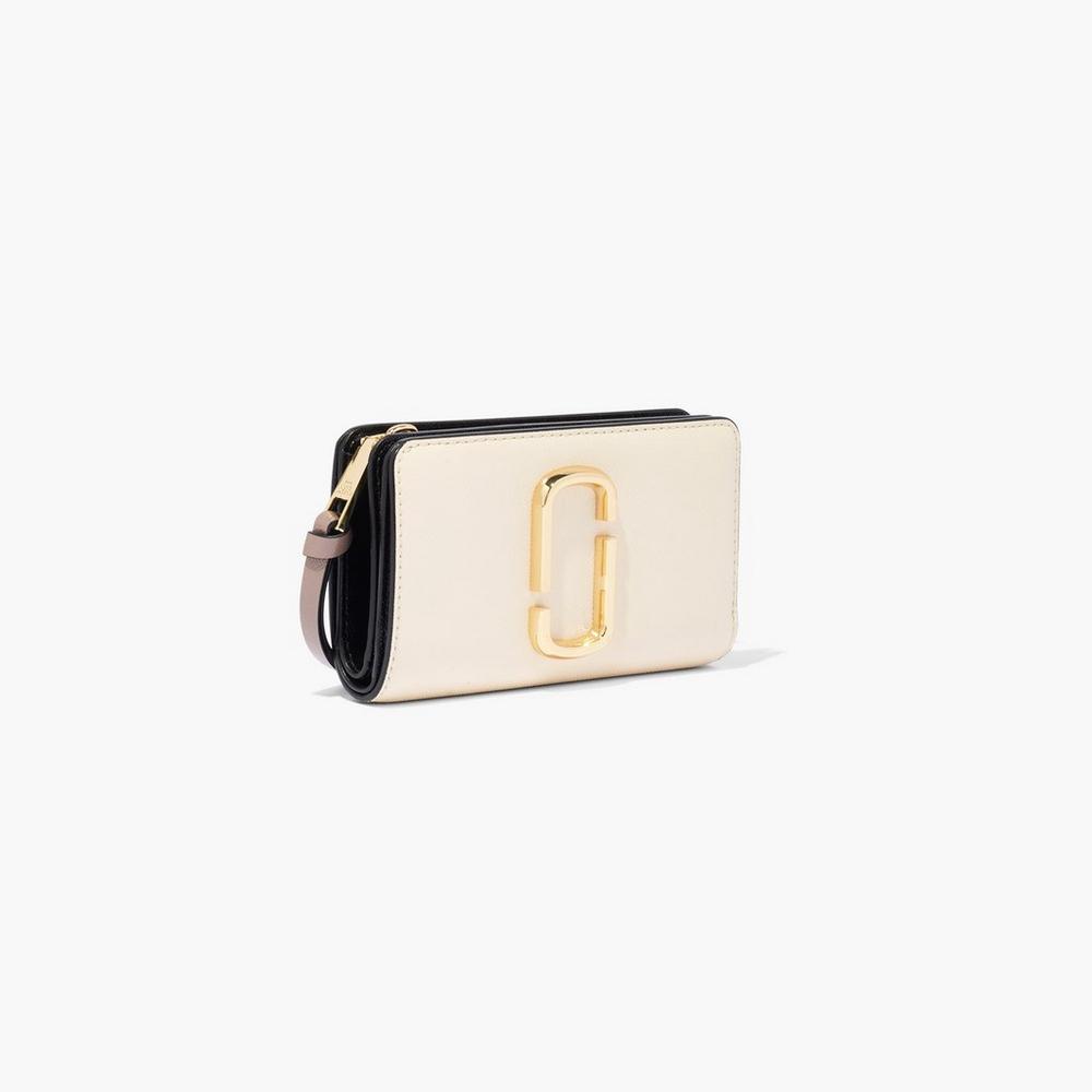Bolsa Snapshot Marc Jacobs Compact Wallet Mujer Blancos Multicolor | 42137JNUE