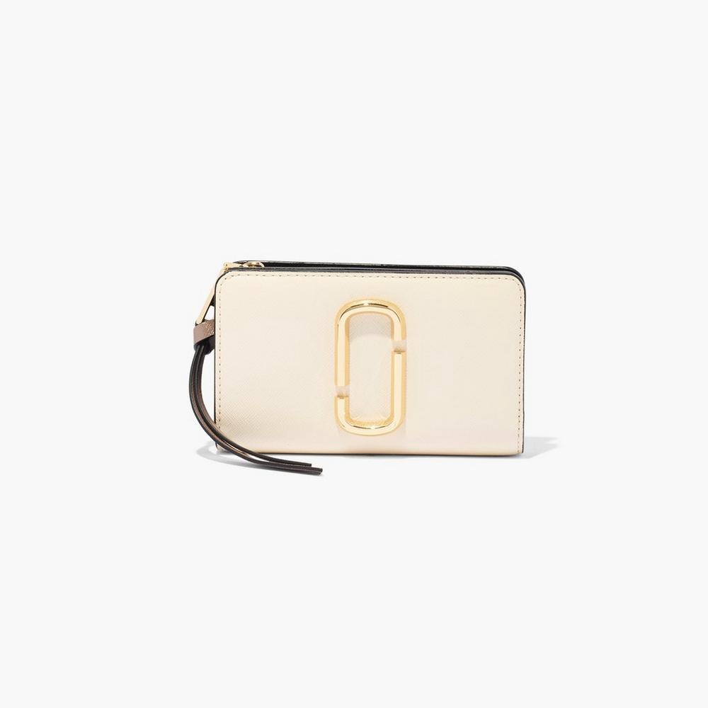 Bolsa Snapshot Marc Jacobs Compact Wallet Mujer Blancos Multicolor | 42137JNUE