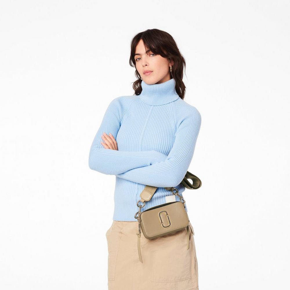 Bolsa Snapshot Marc Jacobs DTM Mujer Kaki | 70328NLDR