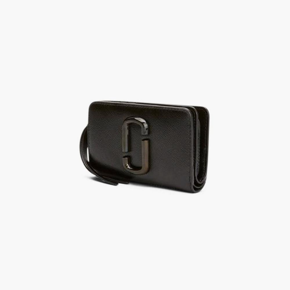 Bolsa Snapshot Marc Jacobs Dtm Compact Wallet Mujer Negros | 28376BSTF