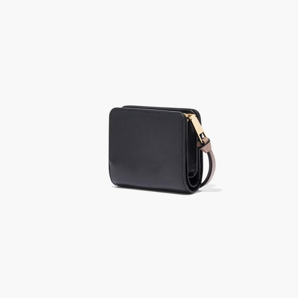 Bolsa Snapshot Marc Jacobs Mini Compact Wallet Mujer Blancos Multicolor | 52390ZCVS