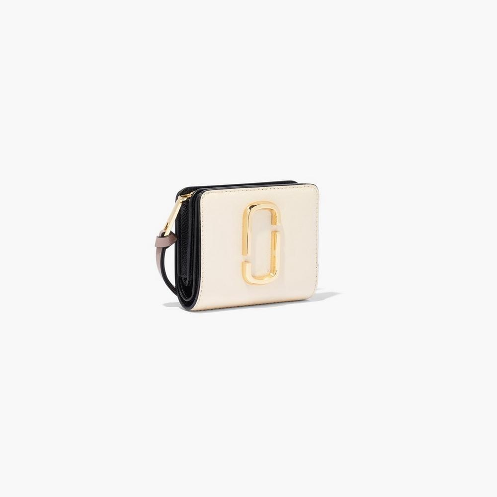 Bolsa Snapshot Marc Jacobs Mini Compact Wallet Mujer Blancos Multicolor | 52390ZCVS