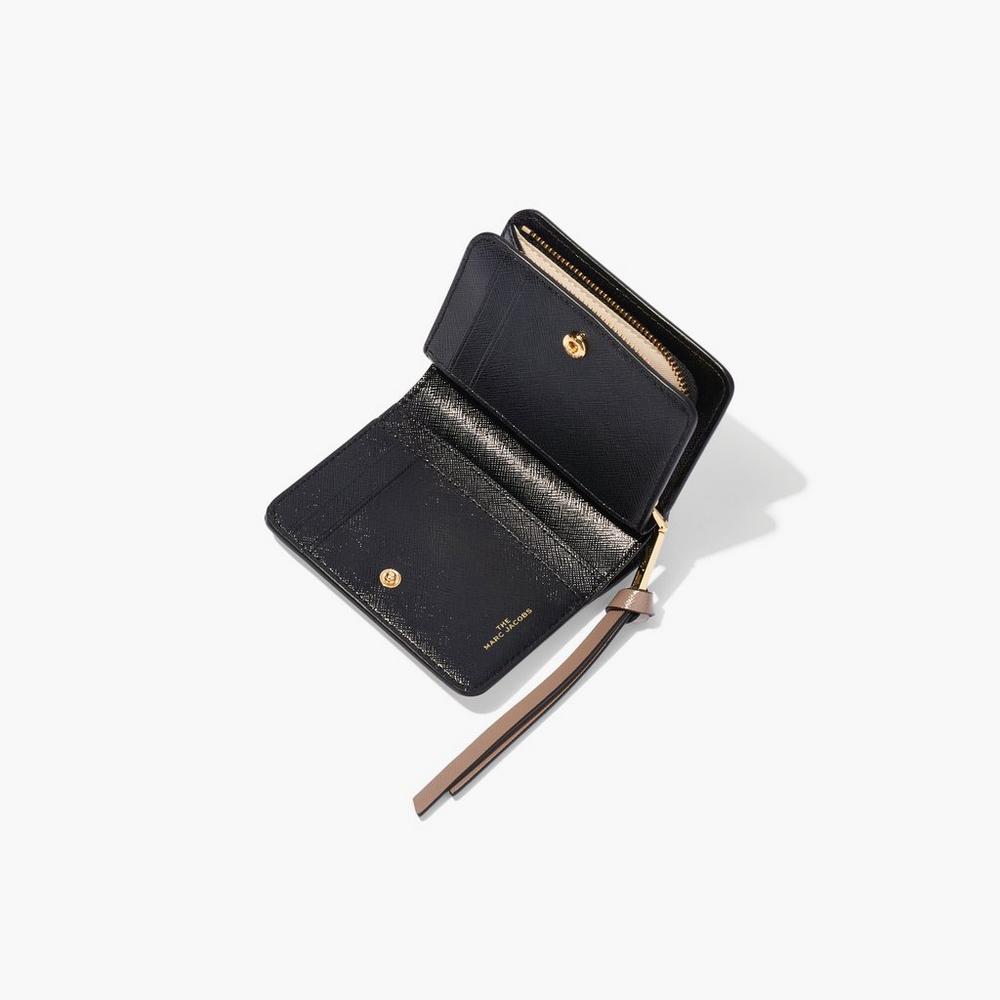 Bolsa Snapshot Marc Jacobs Mini Compact Wallet Mujer Blancos Multicolor | 52390ZCVS