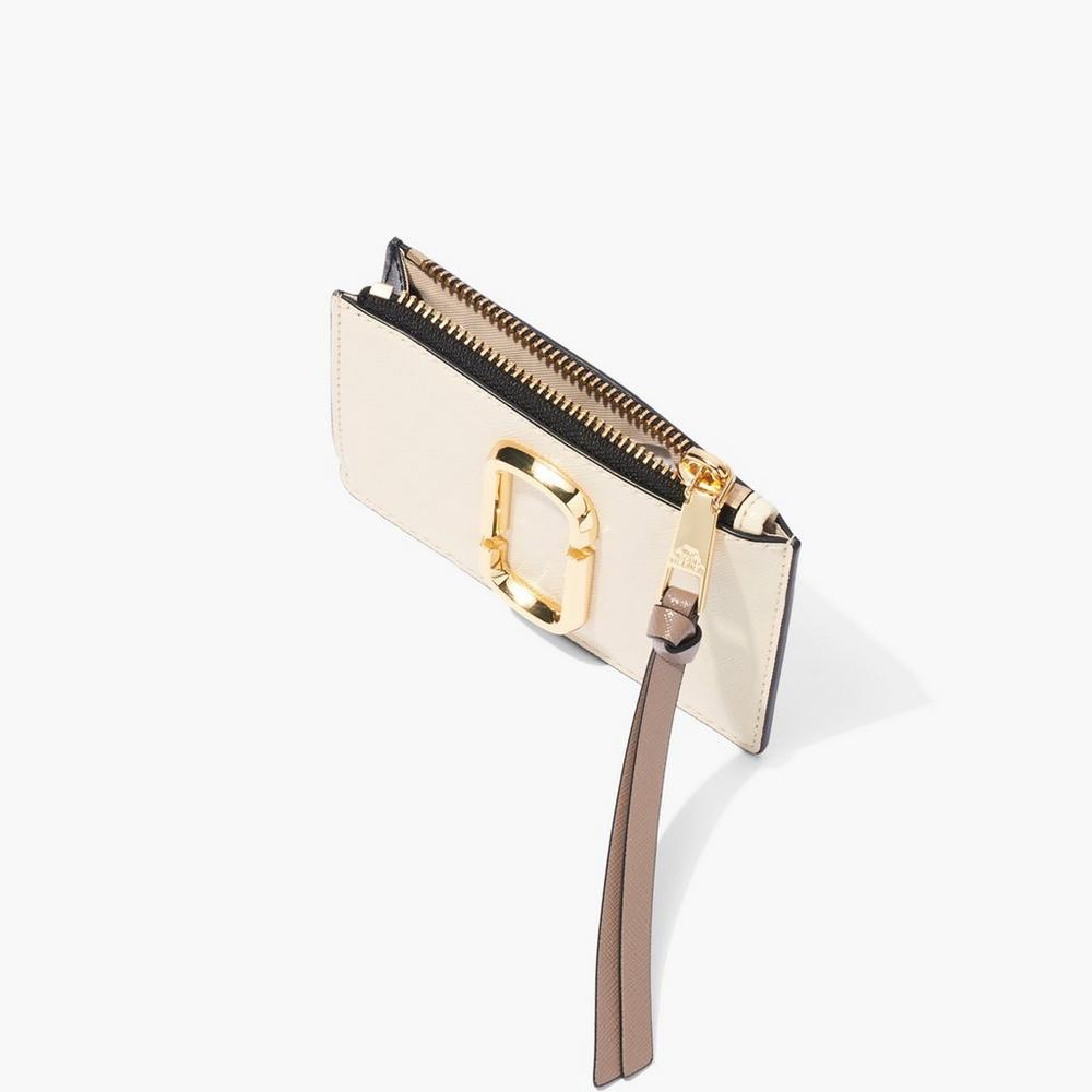 Bolsa Snapshot Marc Jacobs Top Zip Multi Wallet Mujer Blancos Multicolor | 43276LVAP