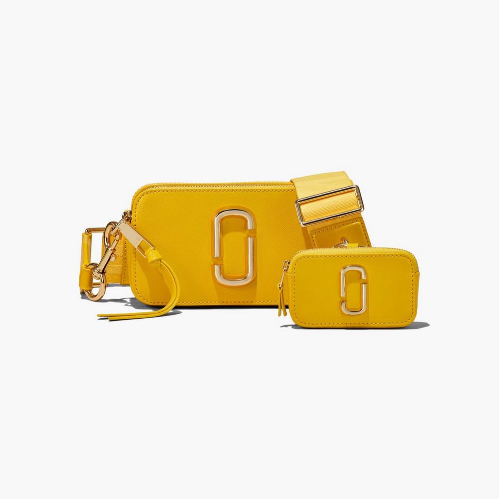 Bolsa Snapshot Marc Jacobs Utility Mujer Amarillos | 03725DLJS