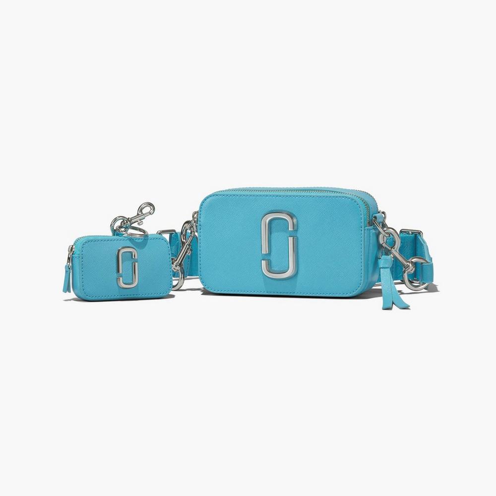 Bolsa Snapshot Marc Jacobs Utility Mujer Darkturquoise | 45821CSGH