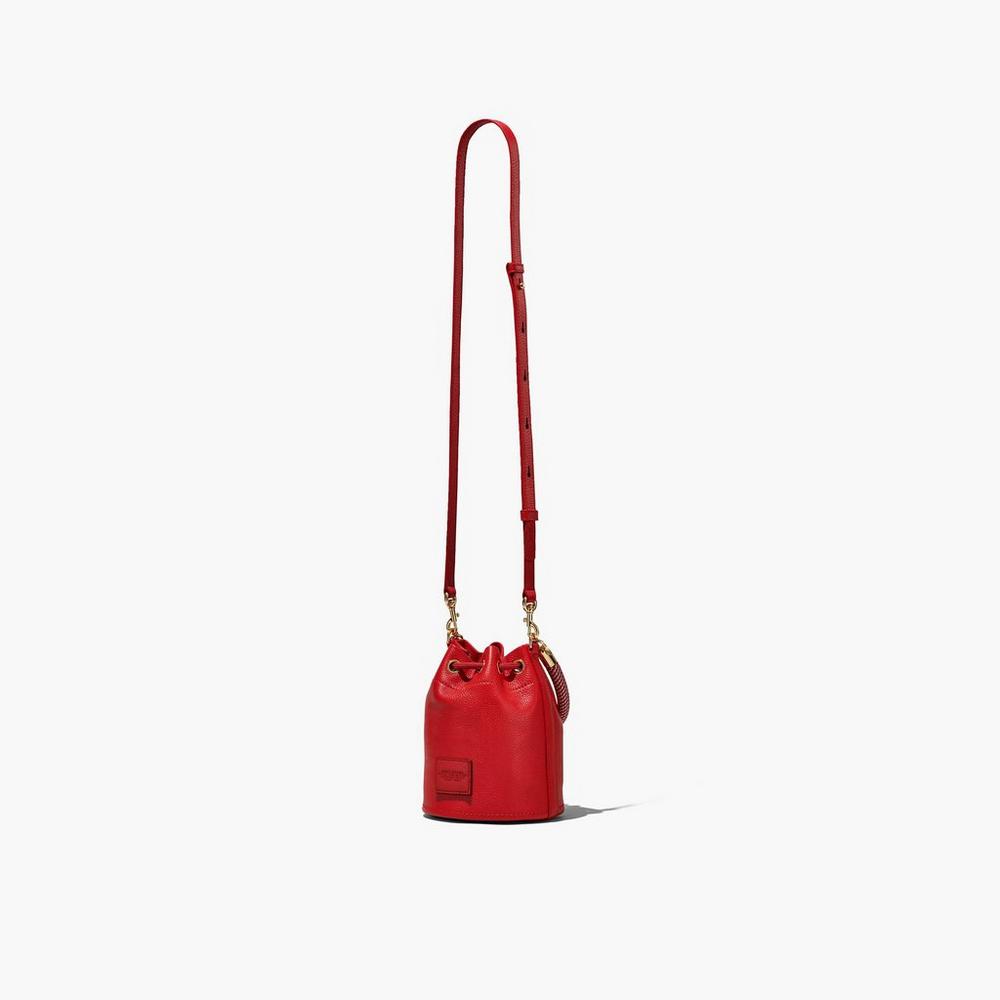 Bolso Saco Marc Jacobs Cuero Micro Mujer Rojos | 76528SWBX