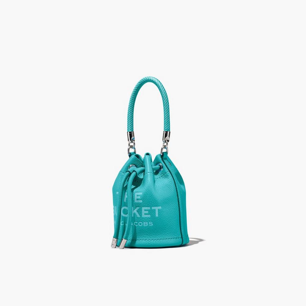Bolso Saco Marc Jacobs Cuero Micro Mujer Darkturquoise | 95731DWOR