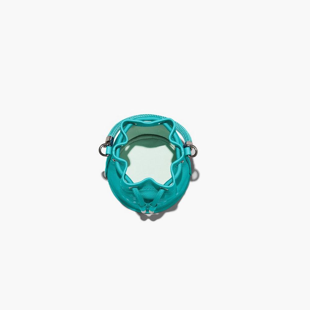 Bolso Saco Marc Jacobs Cuero Micro Mujer Darkturquoise | 95731DWOR