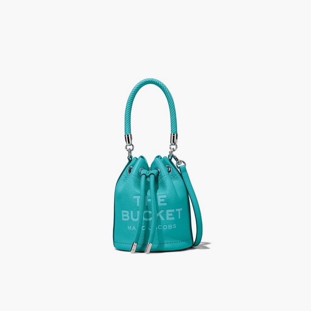 Bolso Saco Marc Jacobs Cuero Micro Mujer Darkturquoise | 95731DWOR