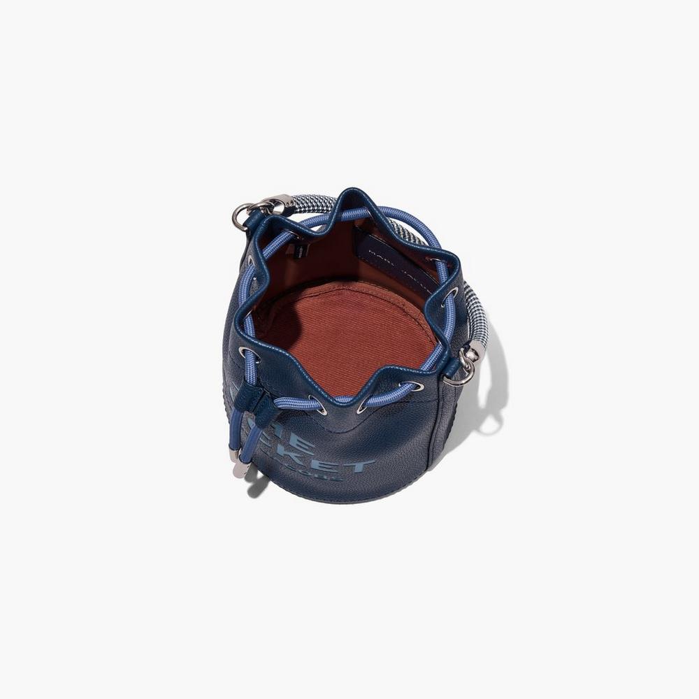 Bolso Saco Marc Jacobs Cuero Mujer Azules | 16820LHGT