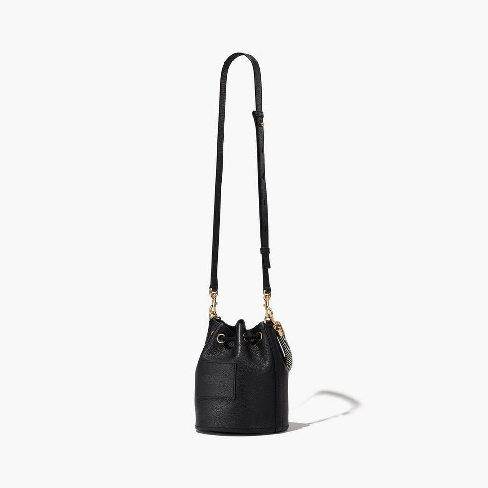 Bolso Saco Marc Jacobs Cuero Mujer Negros | 72530PNGT