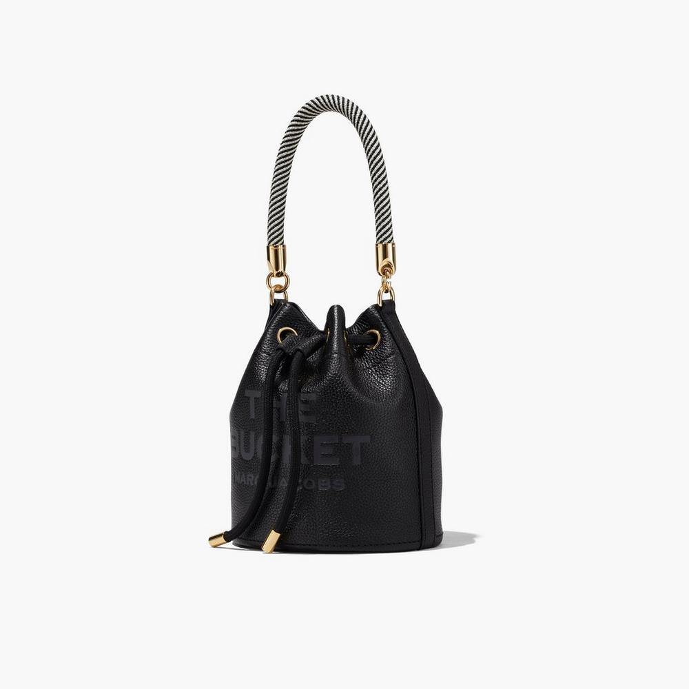 Bolso Saco Marc Jacobs Cuero Mujer Negros | 72530PNGT