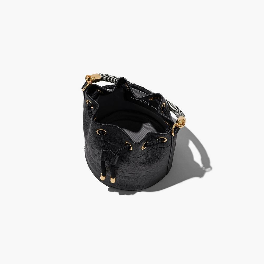 Bolso Saco Marc Jacobs Cuero Mujer Negros | 72530PNGT