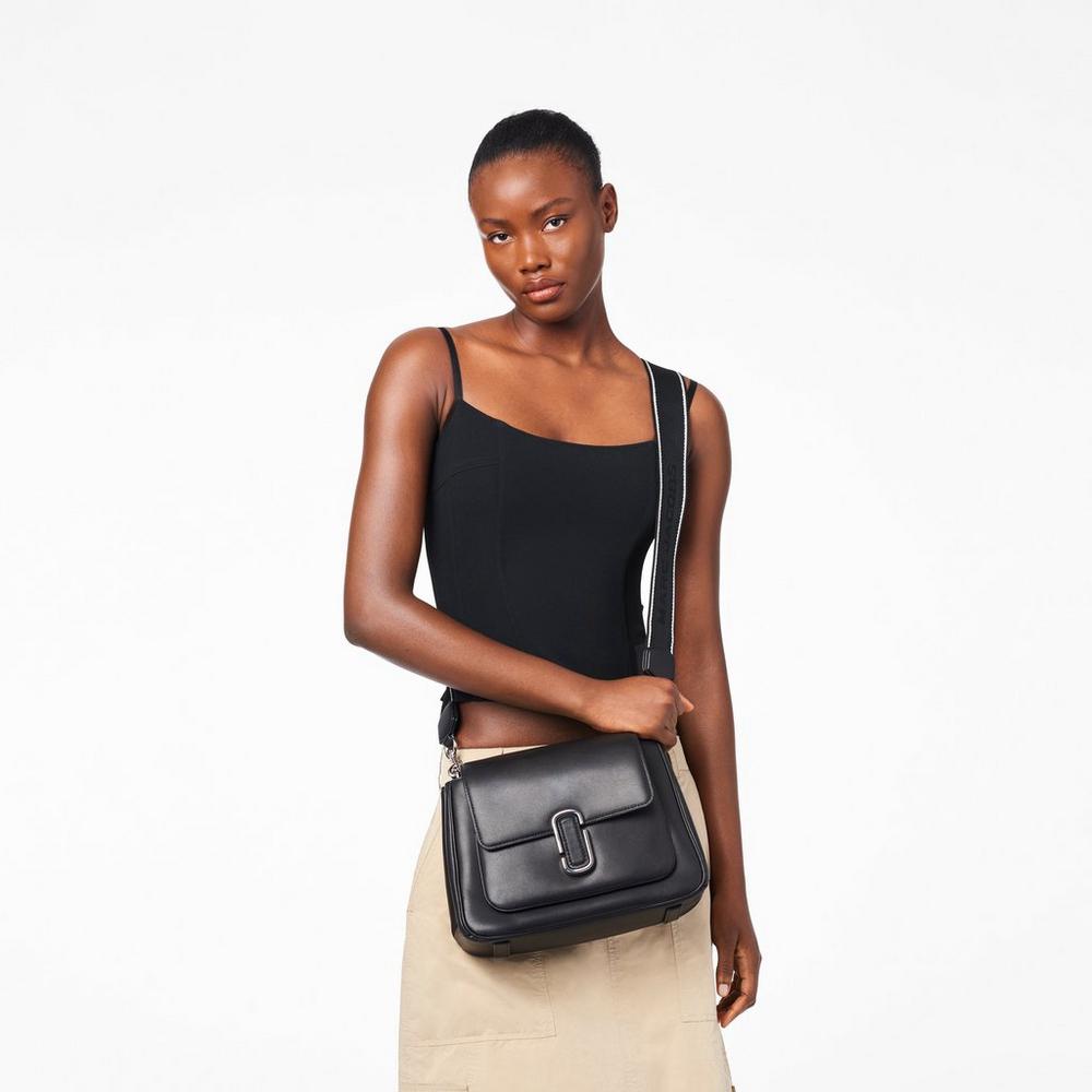 Bolso Satchel Marc Jacobs J Marc Chain Mujer Negros Plateados | 19532OYWA