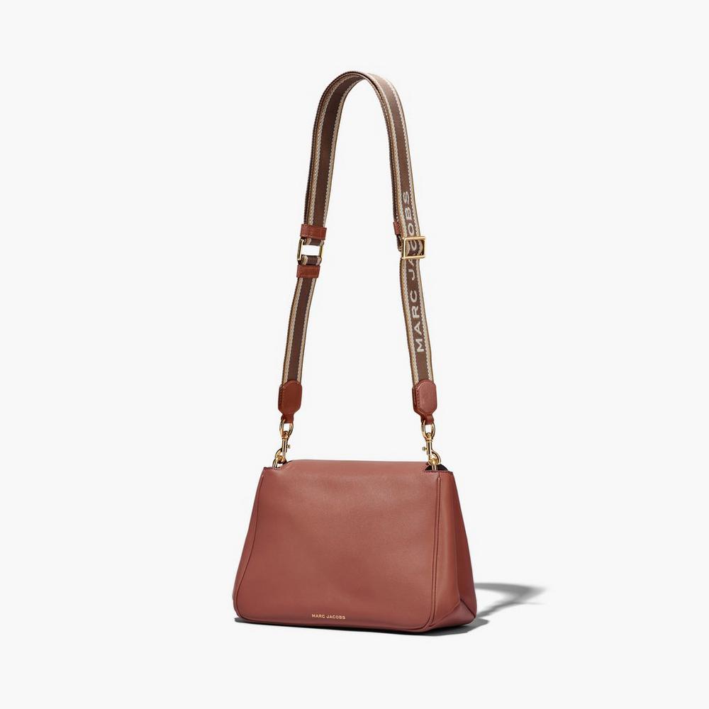 Bolso Satchel Marc Jacobs J Marc Chain Mujer Marrom | 46578KYFA