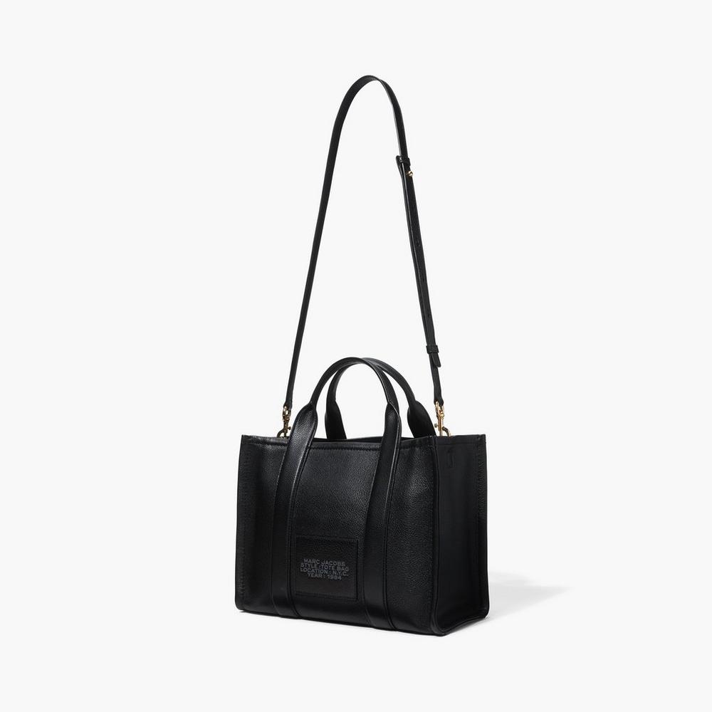 Bolso Tote Marc Jacobs Cuero Medium Mujer Negros | 18956LVSB