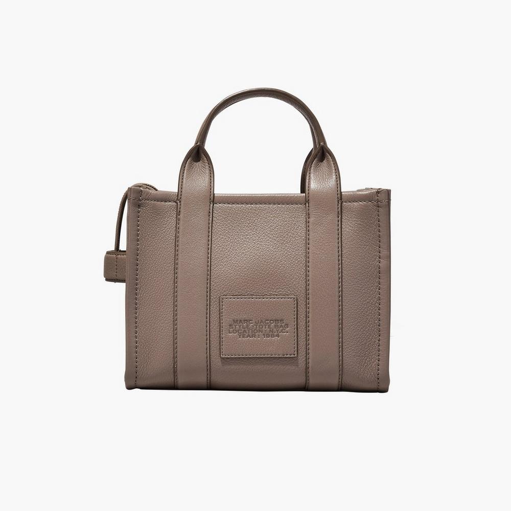 Bolso Tote Marc Jacobs Cuero Medium Mujer Marrom | 61085GHXF