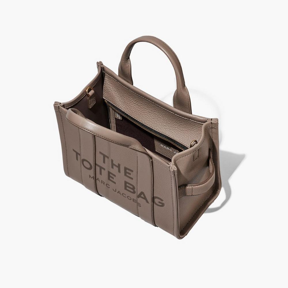 Bolso Tote Marc Jacobs Cuero Medium Mujer Marrom | 61085GHXF