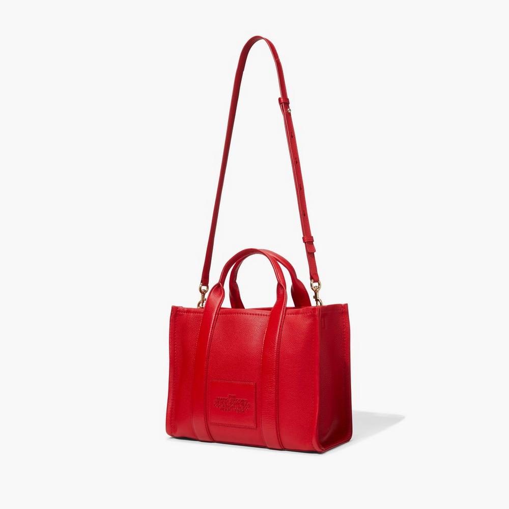 Bolso Tote Marc Jacobs Cuero Medium Mujer Rojos | 86147SUTY