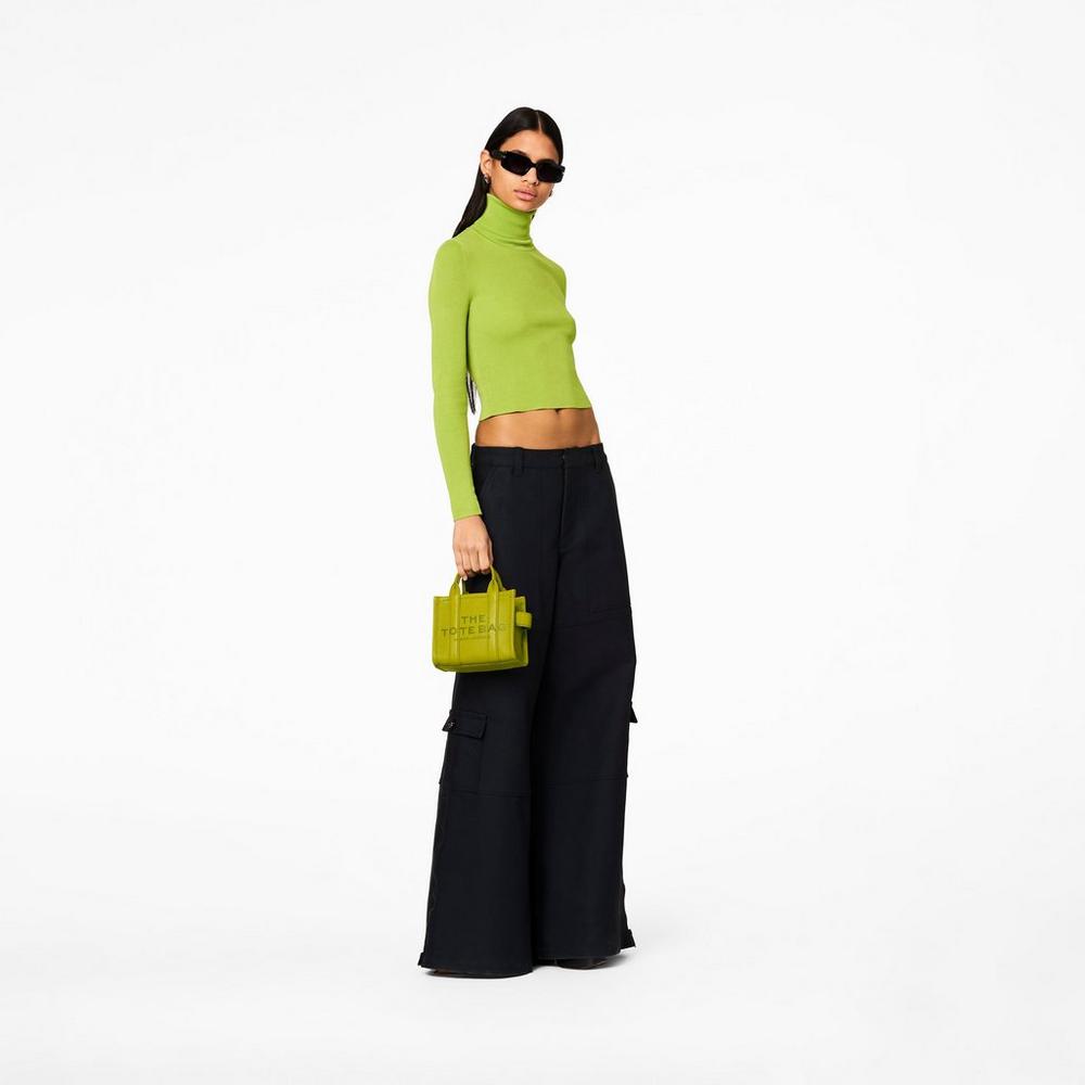 Bolso Tote Marc Jacobs Cuero Micro Mujer Doderblue | 76012WIQS