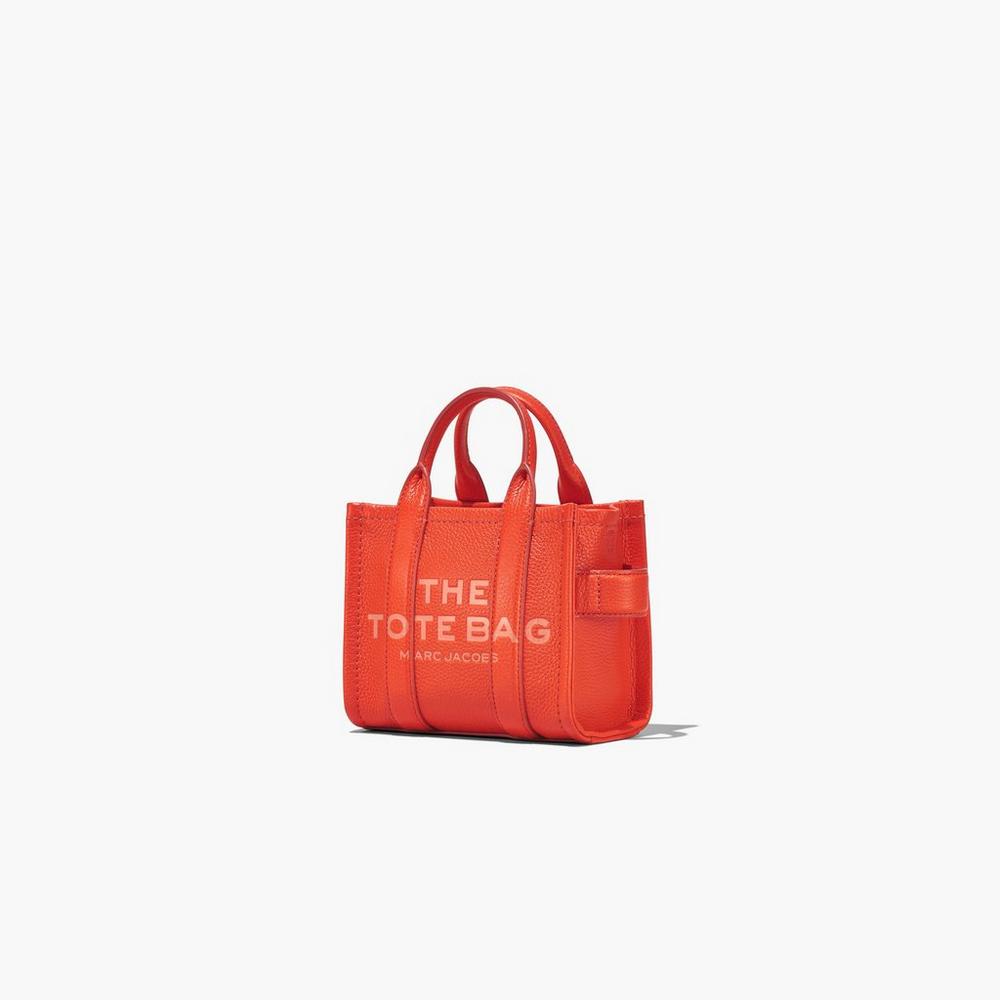 Bolso Tote Marc Jacobs Cuero Micro Mujer Naranjas | 83479CJXI