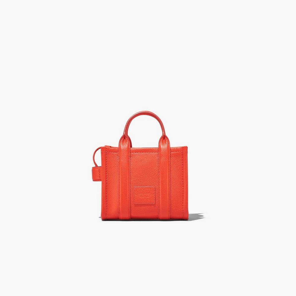 Bolso Tote Marc Jacobs Cuero Micro Mujer Naranjas | 83479CJXI