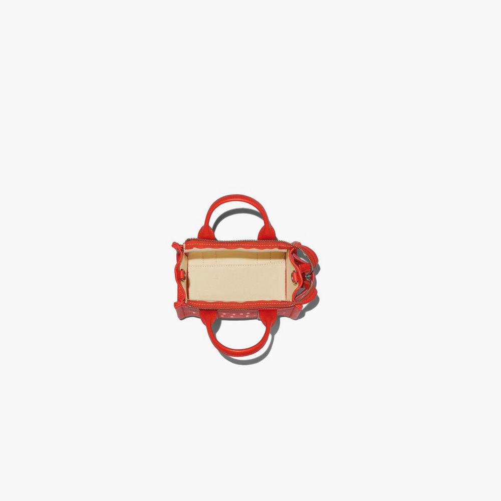 Bolso Tote Marc Jacobs Cuero Micro Mujer Naranjas | 83479CJXI