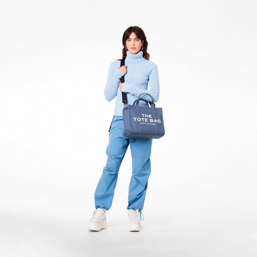 Bolso Tote Marc Jacobs Medium Mujer Azules | 28493SYXC