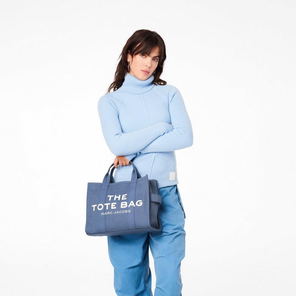 Bolso Tote Marc Jacobs Medium Mujer Azules | 28493SYXC