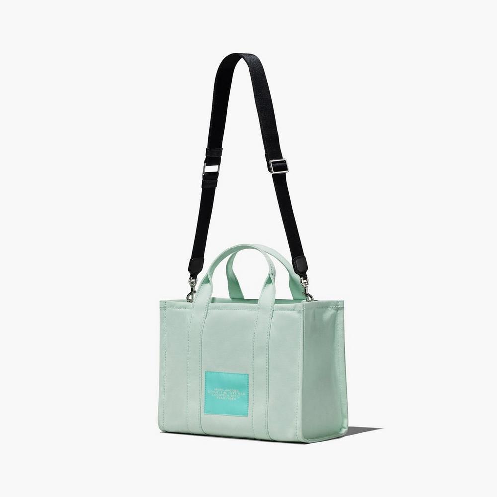 Bolso Tote Marc Jacobs Medium Mujer Paleturquoise | 13950VJAC
