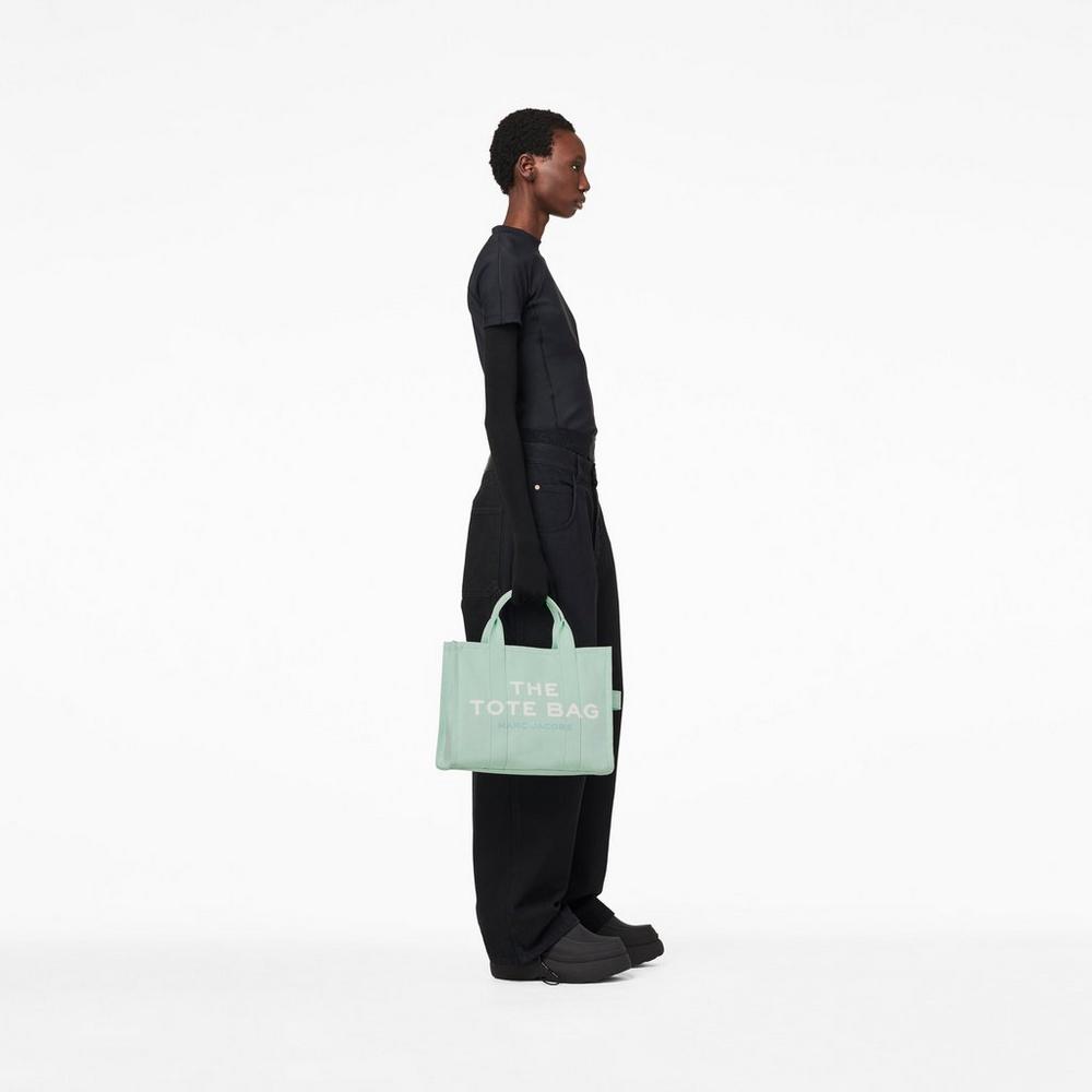 Bolso Tote Marc Jacobs Medium Mujer Paleturquoise | 13950VJAC