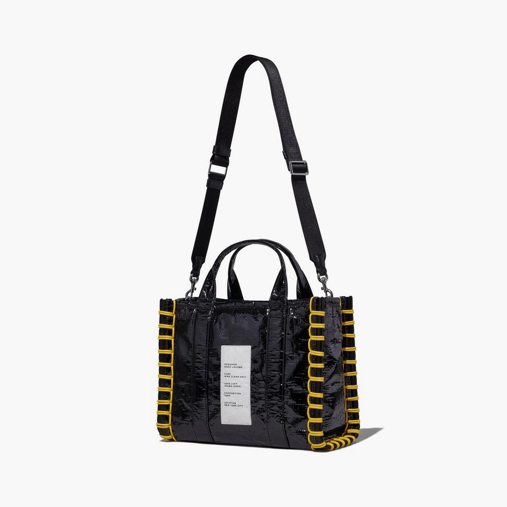 Bolso Tote Marc Jacobs Tarp Medium Tote Mujer Negros | 81903GRZW