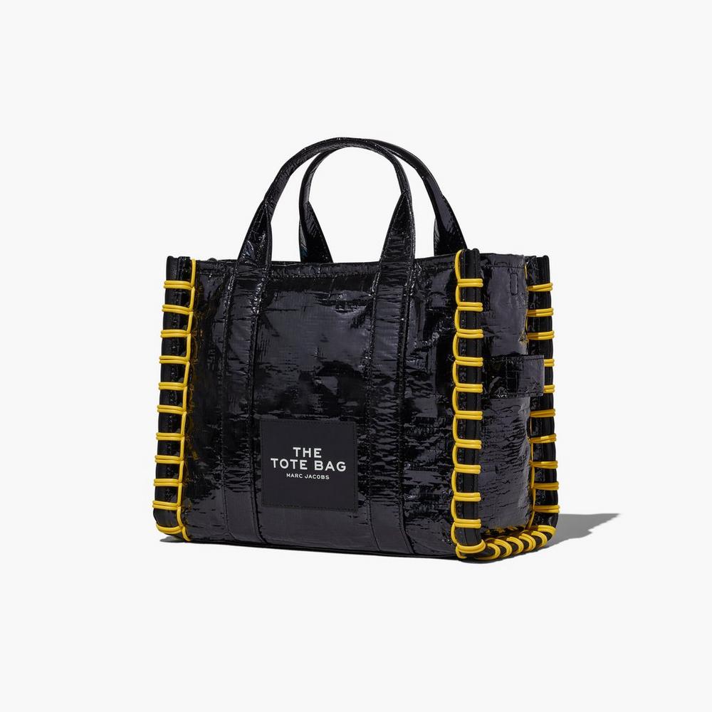 Bolso Tote Marc Jacobs Tarp Medium Tote Mujer Negros | 81903GRZW