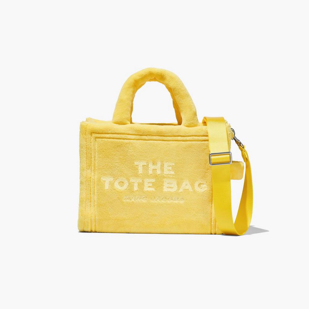 Bolso Tote Marc Jacobs Terry Medium Mujer Amarillos | 72095GNFK