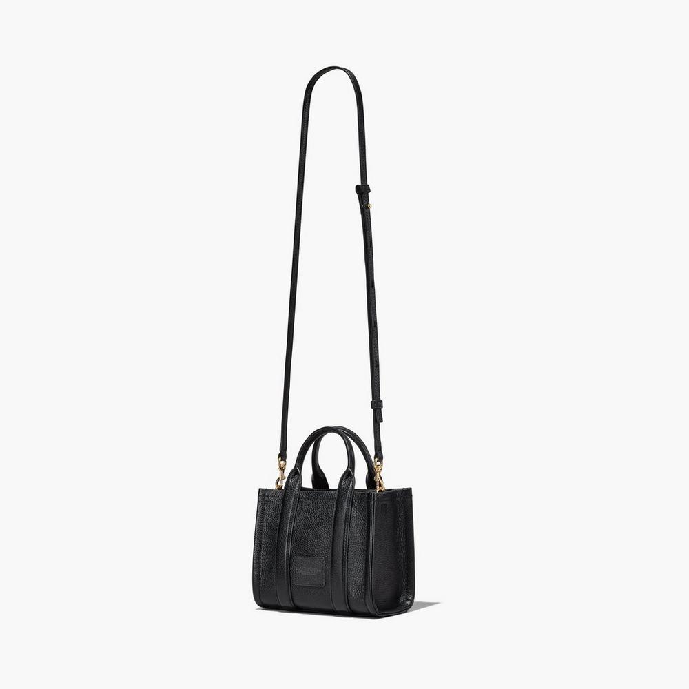 Bolsos Cruzados Marc Jacobs Cuero Micro Mujer Negros | 90832EPSG