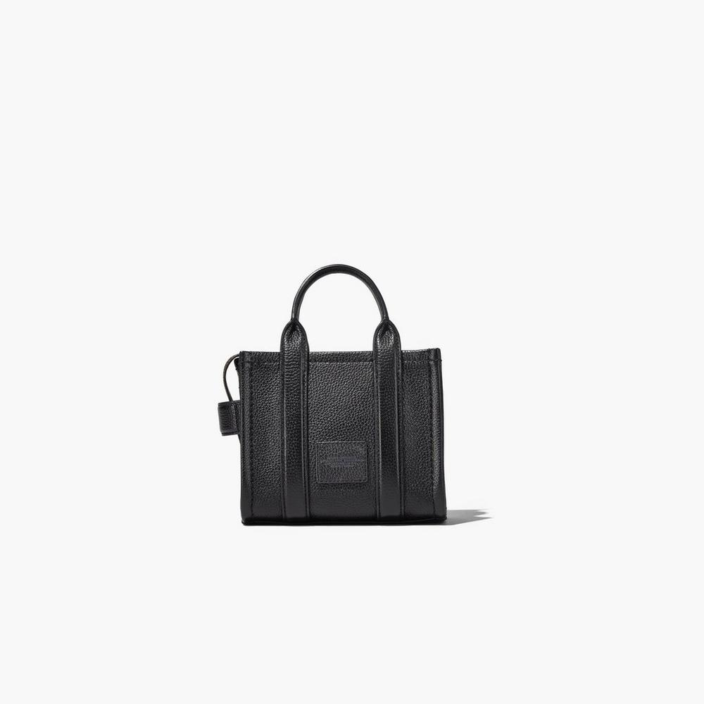 Bolsos Cruzados Marc Jacobs Cuero Micro Mujer Negros | 90832EPSG