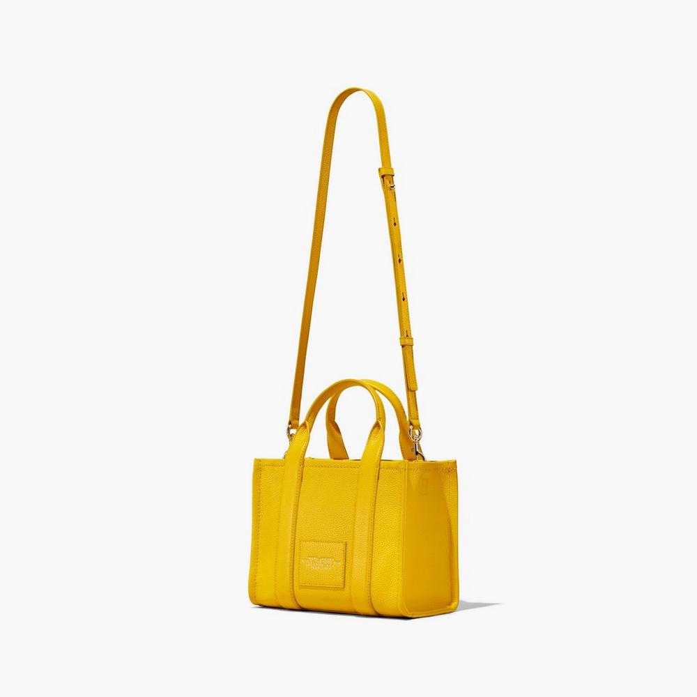 Bolsos Cruzados Marc Jacobs Cuero Mini Mujer Amarillos | 19206IQNM