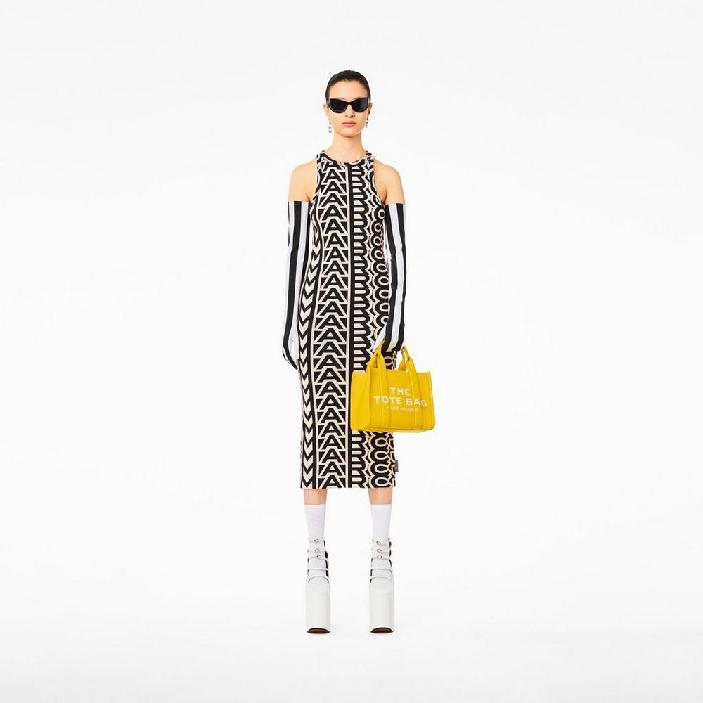Bolsos Cruzados Marc Jacobs Cuero Mini Mujer Amarillos | 19206IQNM