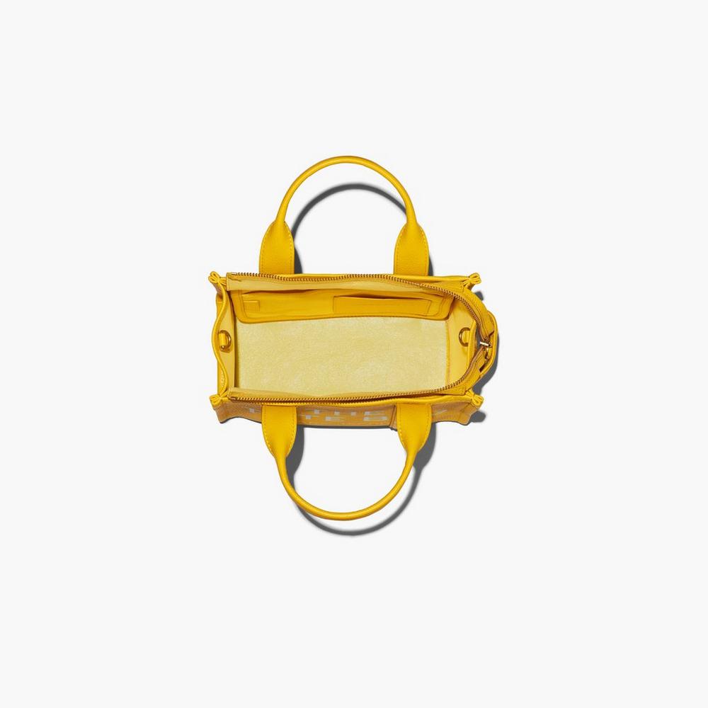 Bolsos Cruzados Marc Jacobs Cuero Mini Mujer Amarillos | 19206IQNM