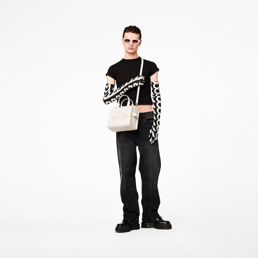 Bolsos Cruzados Marc Jacobs Cuero Mini Mujer Plateados | 34619JZWP